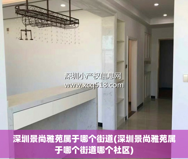 深圳景尚雅苑属于哪个街道(深圳景尚雅苑属于哪个街道哪个社区)