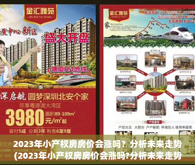 2023年小产权房房价会涨吗？分析未来走势(2023年小产权房房价会涨吗?分析未来走势图)