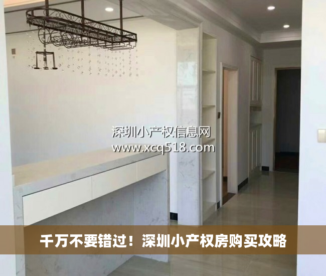 千万不要错过！深圳小产权房购买攻略