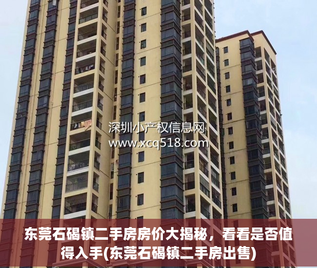 东莞石碣镇二手房房价大揭秘，看看是否值得入手(东莞石碣镇二手房出售)