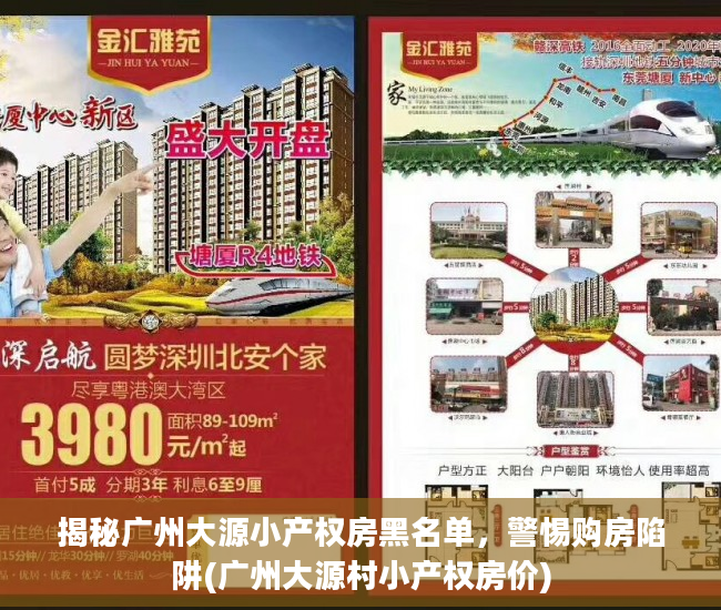 揭秘广州大源小产权房黑名单，警惕购房陷阱(广州大源村小产权房价)