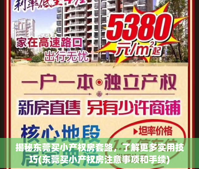揭秘东莞买小产权房套路，了解更多实用技巧(东莞买小产权房注意事项和手续)