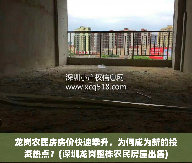 龙岗农民房房价快速攀升，为何成为新的投资热点？(深圳龙岗整栋农民房屋出售)