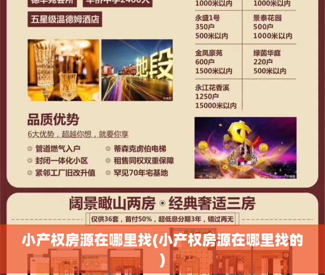 小产权房源在哪里找(小产权房源在哪里找的)