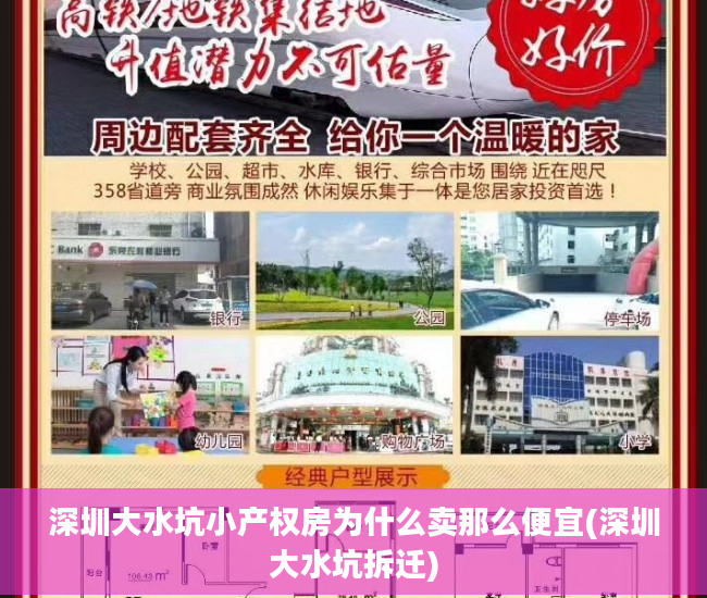 深圳大水坑小产权房为什么卖那么便宜(深圳大水坑拆迁)