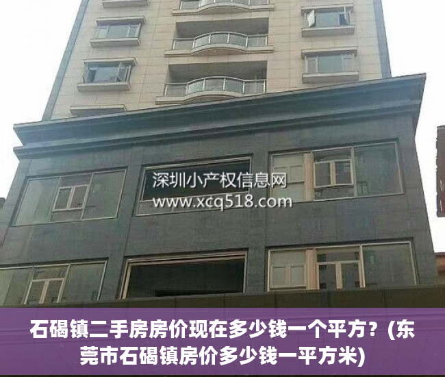 石碣镇二手房房价现在多少钱一个平方？(东莞市石碣镇房价多少钱一平方米)