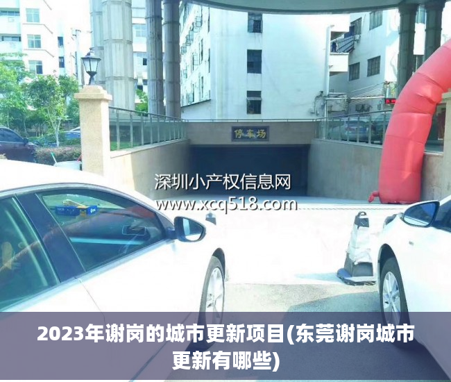2023年谢岗的城市更新项目(东莞谢岗城市更新有哪些)