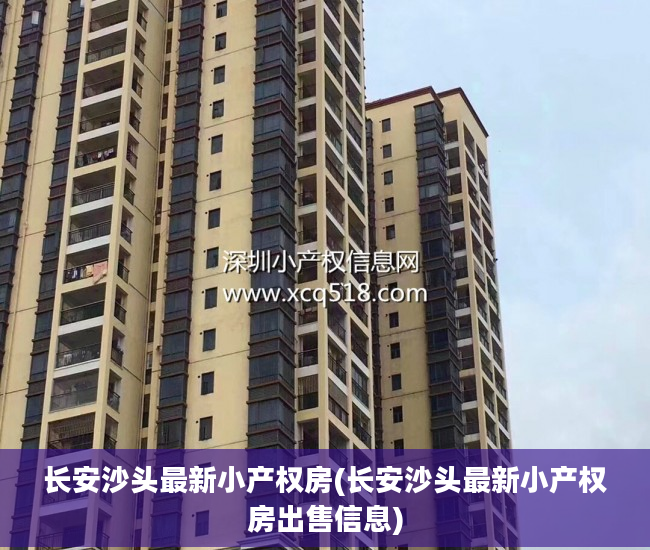 长安沙头最新小产权房(长安沙头最新小产权房出售信息)