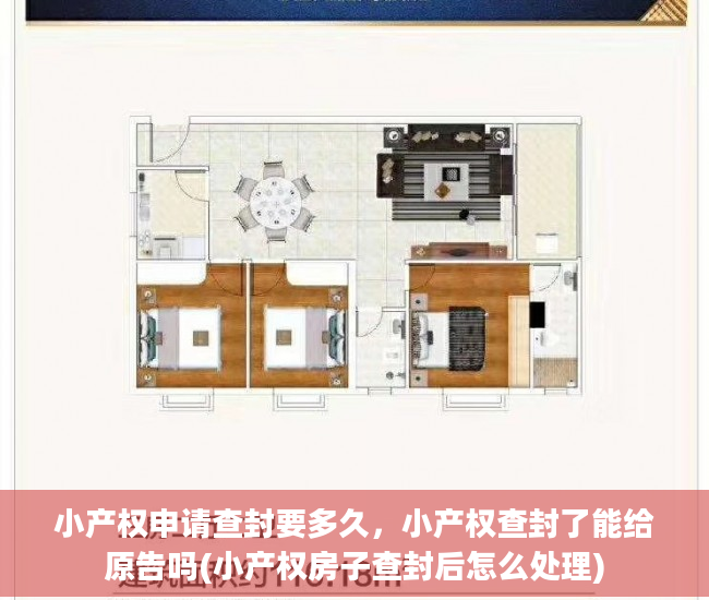 小产权申请查封要多久，小产权查封了能给原告吗(小产权房子查封后怎么处理)