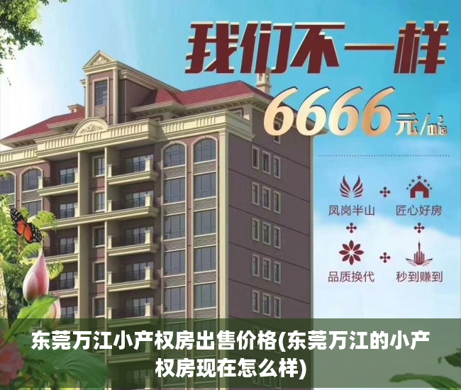东莞万江小产权房出售价格(东莞万江的小产权房现在怎么样)