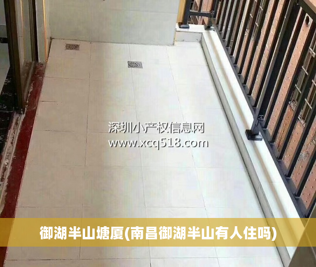 御湖半山塘厦(南昌御湖半山有人住吗)