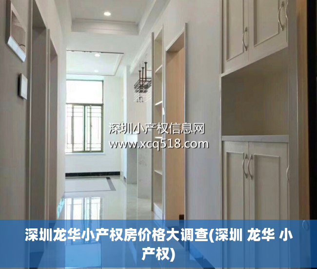 深圳龙华小产权房价格大调查(深圳 龙华 小产权)