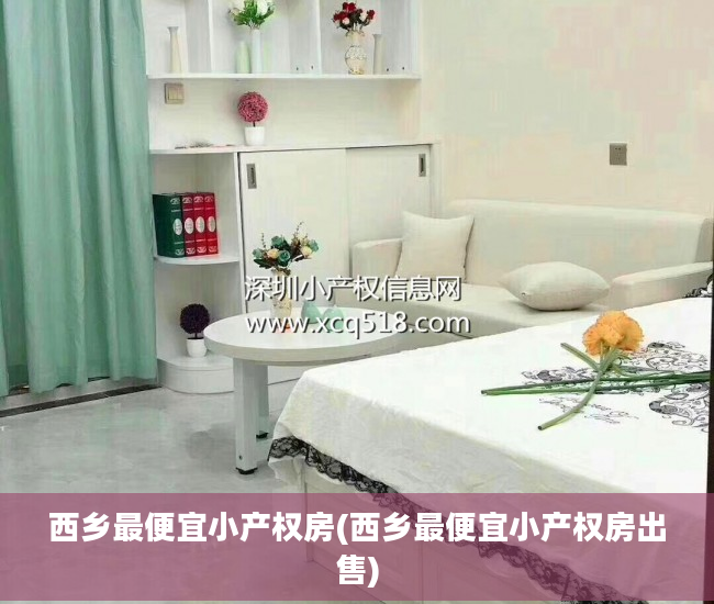 西乡最便宜小产权房(西乡最便宜小产权房出售)