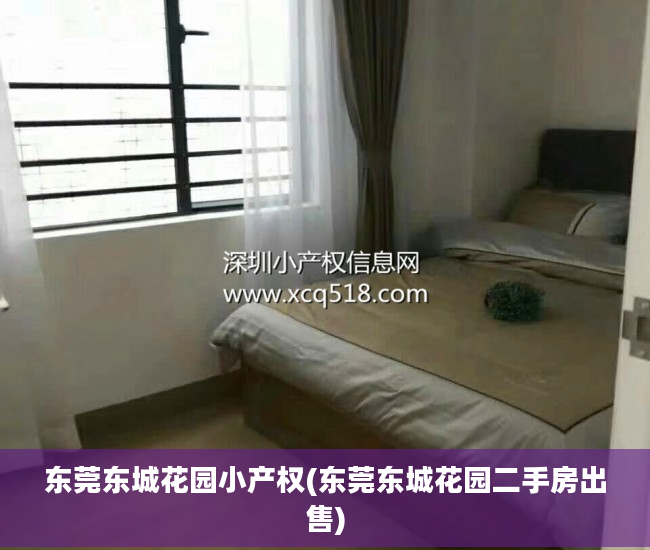 东莞东城花园小产权(东莞东城花园二手房出售)