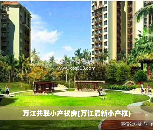 万江共联小产权房(万江最新小产权)