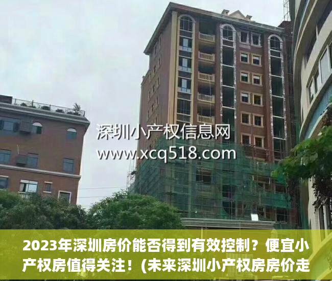 2023年深圳房价能否得到有效控制？便宜小产权房值得关注！(未来深圳小产权房房价走势)