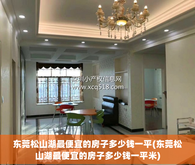 东莞松山湖最便宜的房子多少钱一平(东莞松山湖最便宜的房子多少钱一平米)