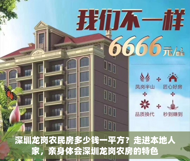 深圳龙岗农民房多少钱一平方？走进本地人家，亲身体会深圳龙岗农房的特色