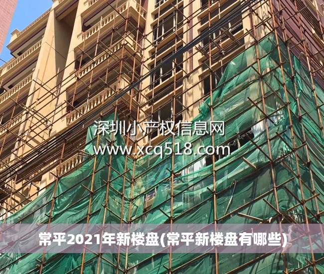 常平2021年新楼盘(常平新楼盘有哪些)