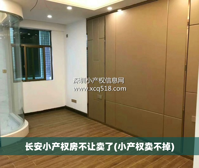 长安小产权房不让卖了(小产权卖不掉)