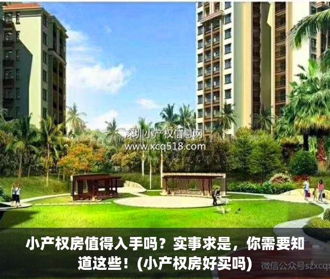 小产权房值得入手吗？实事求是，你需要知道这些！(小产权房好买吗)