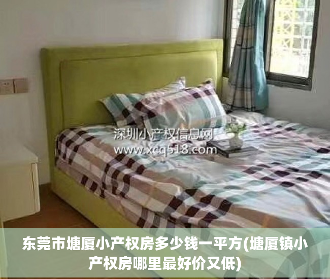 东莞市塘厦小产权房多少钱一平方(塘厦镇小产权房哪里最好价又低)