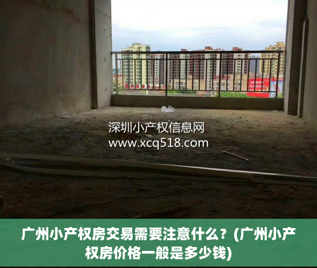 广州小产权房交易需要注意什么？(广州小产权房价格一般是多少钱)