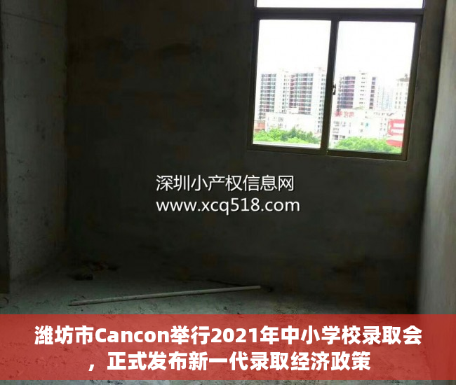 潍坊市Cancon举行2021年中小学校录取会，正式发布新一代录取经济政策