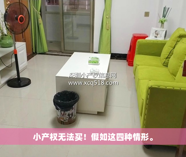 小产权无法买！假如这四种情形。
