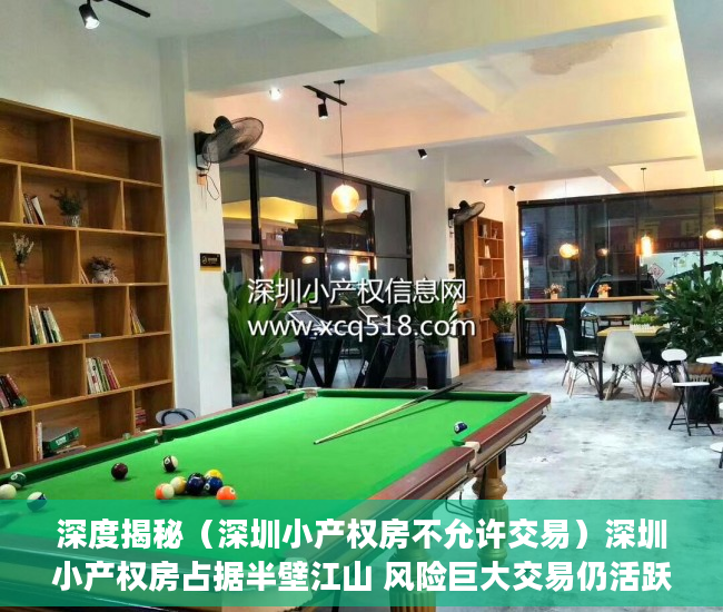 深度揭秘（深圳小产权房不允许交易）深圳小产权房占据半壁江山 风险巨大交易仍活跃，深圳小产权房购买的风险，