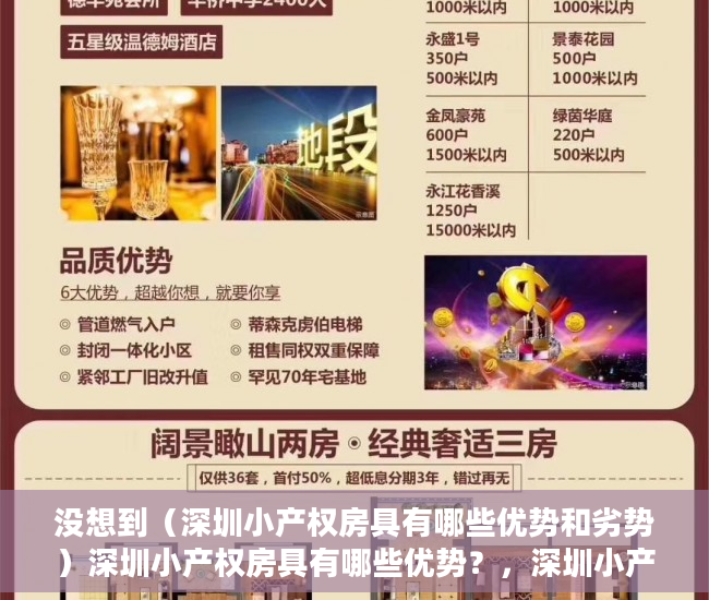 没想到（深圳小产权房具有哪些优势和劣势）深圳小产权房具有哪些优势？，深圳小产权房具有哪些优势条件，
