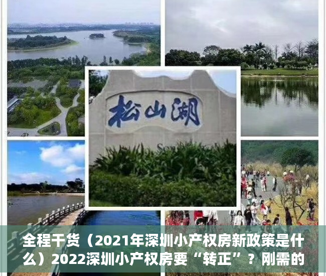全程干货（2021年深圳小产权房新政策是什么）2022深圳小产权房要“转正”？刚需的福音来了？，深圳小产权房2021年最新政策，