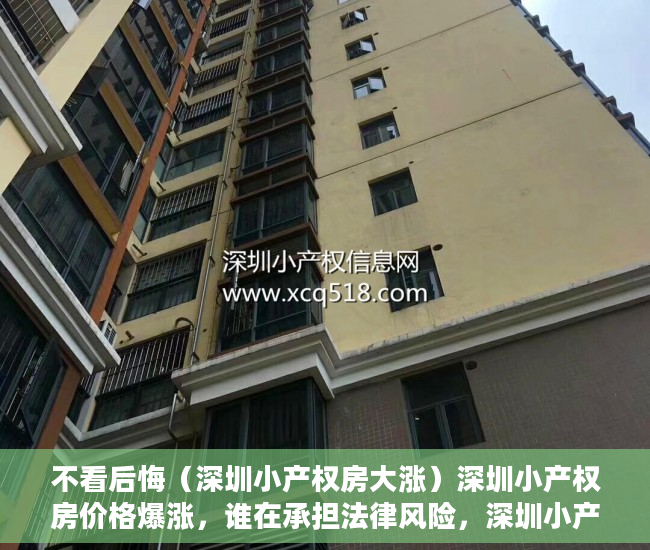 不看后悔（深圳小产权房大涨）深圳小产权房价格爆涨，谁在承担法律风险，深圳小产权房交易火爆，