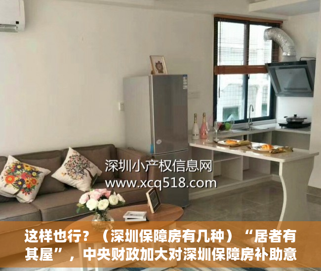 这样也行？（深圳保障房有几种）“居者有其屋”，中央财政加大对深圳保障房补助意味着什么？，《深圳市保障性住房条例》，