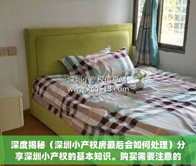 深度揭秘（深圳小产权房最后会如何处理）分享深圳小产权的基本知识。购买需要注意的风险。，深圳小产权房规范管理政策将出台，