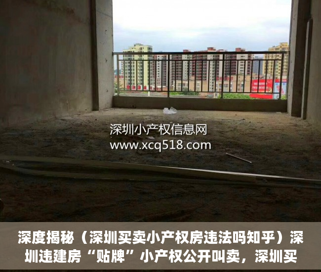 深度揭秘（深圳买卖小产权房违法吗知乎）深圳违建房“贴牌”小产权公开叫卖，深圳买卖小产权房违法吗最新消息，
