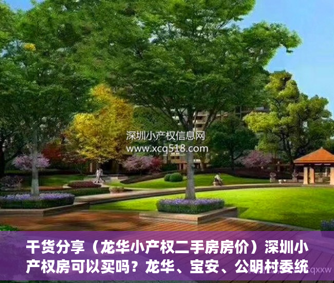 干货分享（龙华小产权二手房房价）深圳小产权房可以买吗？龙华、宝安、公明村委统建楼小产权房可入手吗？，龙华小产权房二手房，