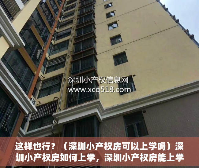 这样也行？（深圳小产权房可以上学吗）深圳小产权房如何上学，深圳小产权房能上学吗，