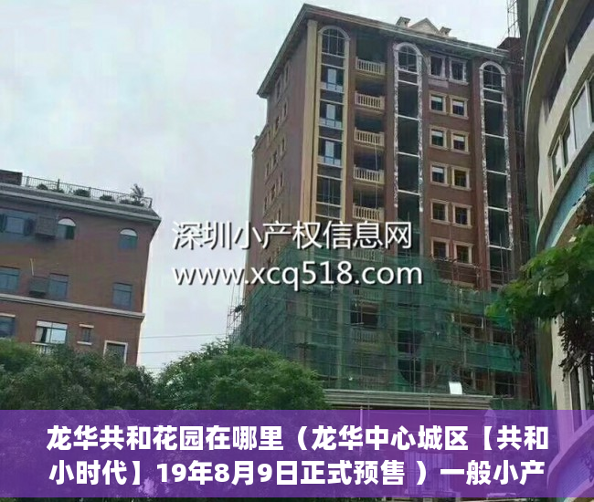 龙华共和花园在哪里（龙华中心城区【共和小时代】19年8月9日正式预售 ）一般小产权房产证多久能办下来，