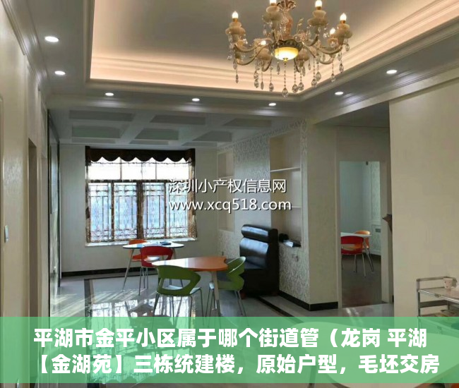 平湖市金平小区属于哪个街道管（龙岗 平湖【金湖苑】三栋统建楼，原始户型，毛坯交房 ）东莞小产权房子能住多久，