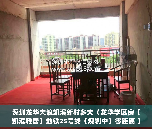 深圳龙华大浪凯滨新村多大（龙华学区房【凯滨雅居】地铁25号线（规划中）零距离 ）小产权房多久年才拆，