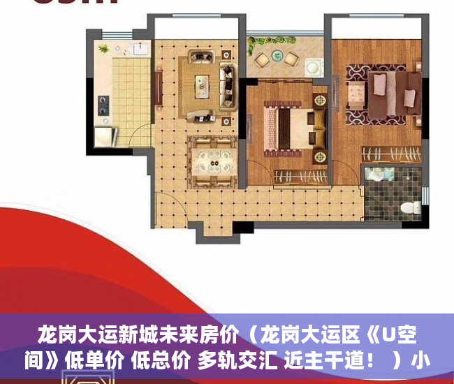 龙岗大运新城未来房价（龙岗大运区《U空间》低单价 低总价 多轨交汇 近主干道！ ）小产权能住多久，