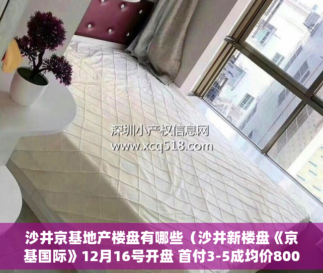 沙井京基地产楼盘有哪些（沙井新楼盘《京基国际》12月16号开盘 首付3-5成均价8000 ）小产权怎么设立居住权，