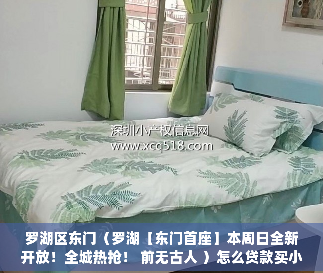 罗湖区东门（罗湖【东门首座】本周日全新开放！全城热抢！ 前无古人 ）怎么贷款买小产权房，