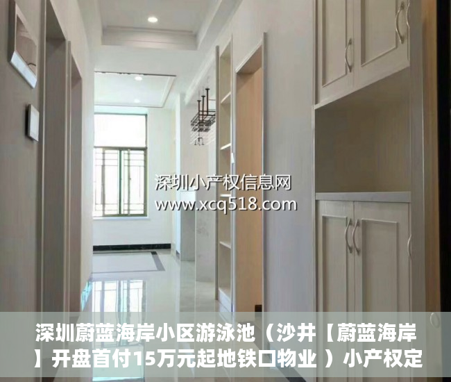 深圳蔚蓝海岸小区游泳池（沙井【蔚蓝海岸】开盘首付15万元起地铁口物业 ）小产权定金纠纷法院一般怎么判决，