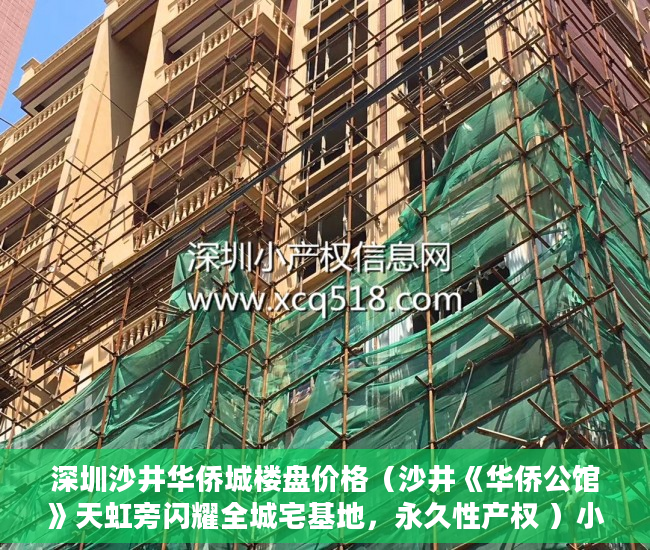 深圳沙井华侨城楼盘价格（沙井《华侨公馆》天虹旁闪耀全城宅基地，永久性产权 ）小产权法人判多久，