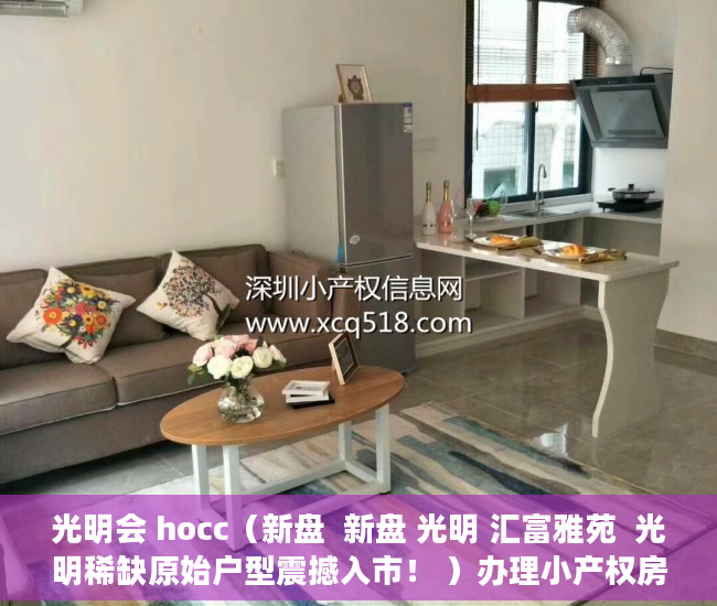 光明会 hocc（新盘  新盘 光明 汇富雅苑  光明稀缺原始户型震撼入市！ ）办理小产权房多久可以出售，