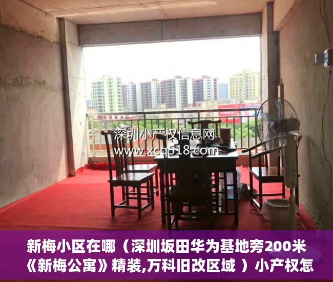 新梅小区在哪（深圳坂田华为基地旁200米《新梅公寓》精装,万科旧改区域 ）小产权怎么买，