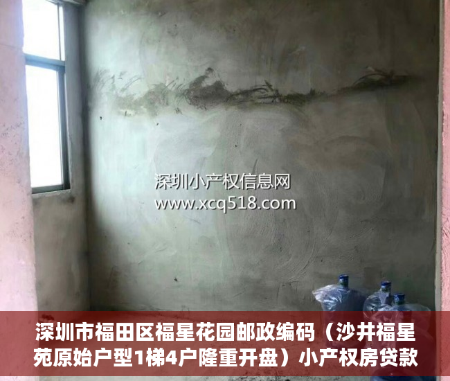深圳市福田区福星花园邮政编码（沙井福星苑原始户型1梯4户隆重开盘）小产权房贷款能贷多久，