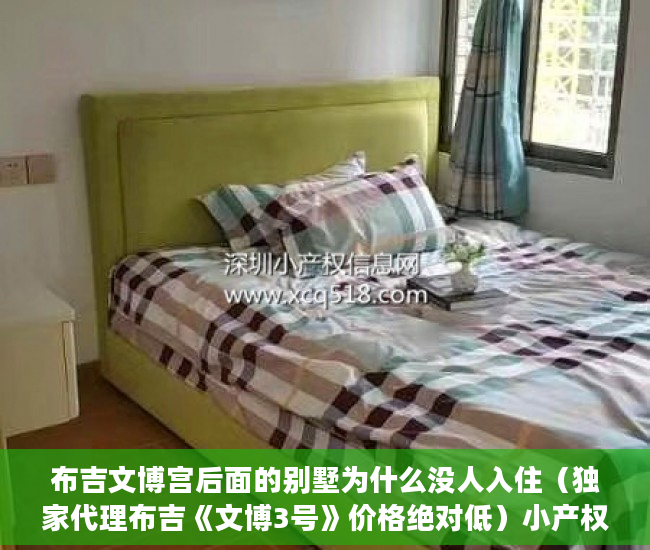布吉文博宫后面的别墅为什么没人入住（独家代理布吉《文博3号》价格绝对低）小产权打买卖协议无效要打多久，